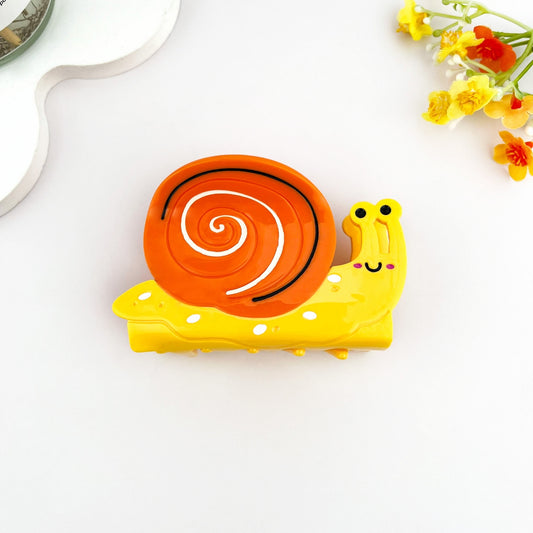WHIMSICAL SNAIL HAIR CLAW CLIP
