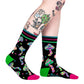 FUNKY FUNGI CREW SOCKS BY FOOTCLOTHES