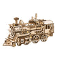 LOCOMOTIVE 3-D WOODEN MODEL PUZZLE KIT