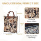 CAT FOLDAWAY TOTE BAG