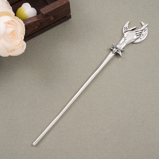 MOON STAFF HAIR PIN