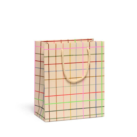 COLOR GRID GIFT BAG