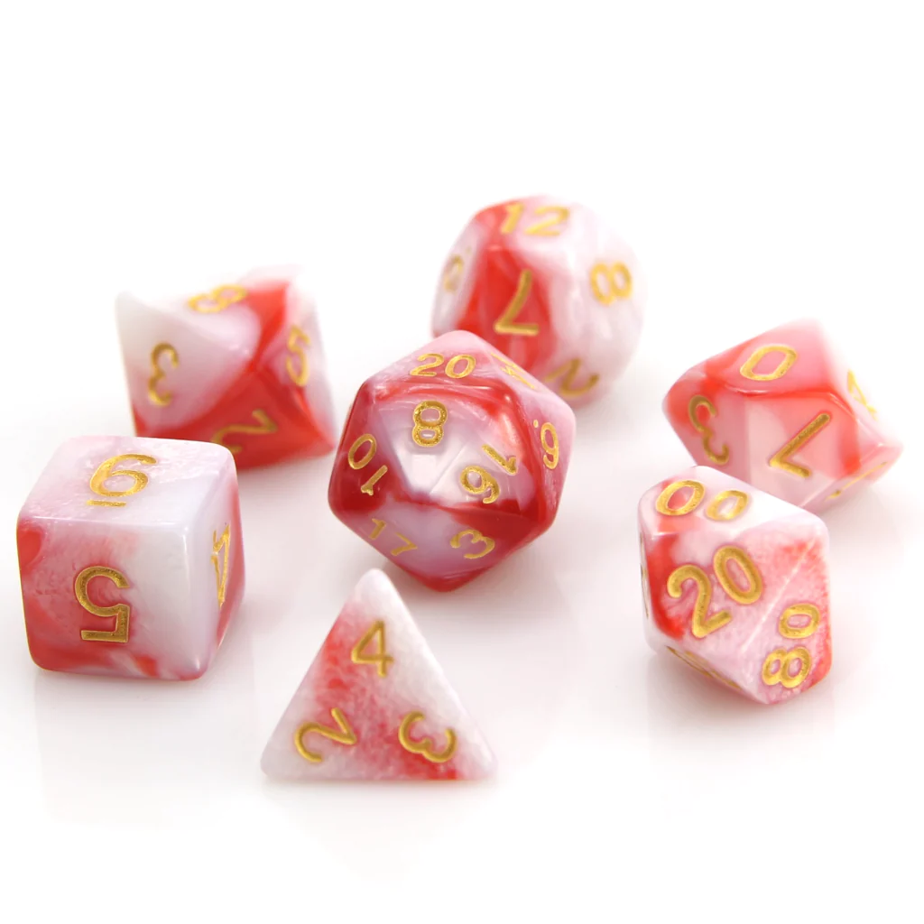 KOI 7 PC DICE SET