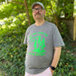 BE THE CRYPTID YOU WISH TO SEE IN THE WOODS T-SHIRT (HEATHER GRAY)