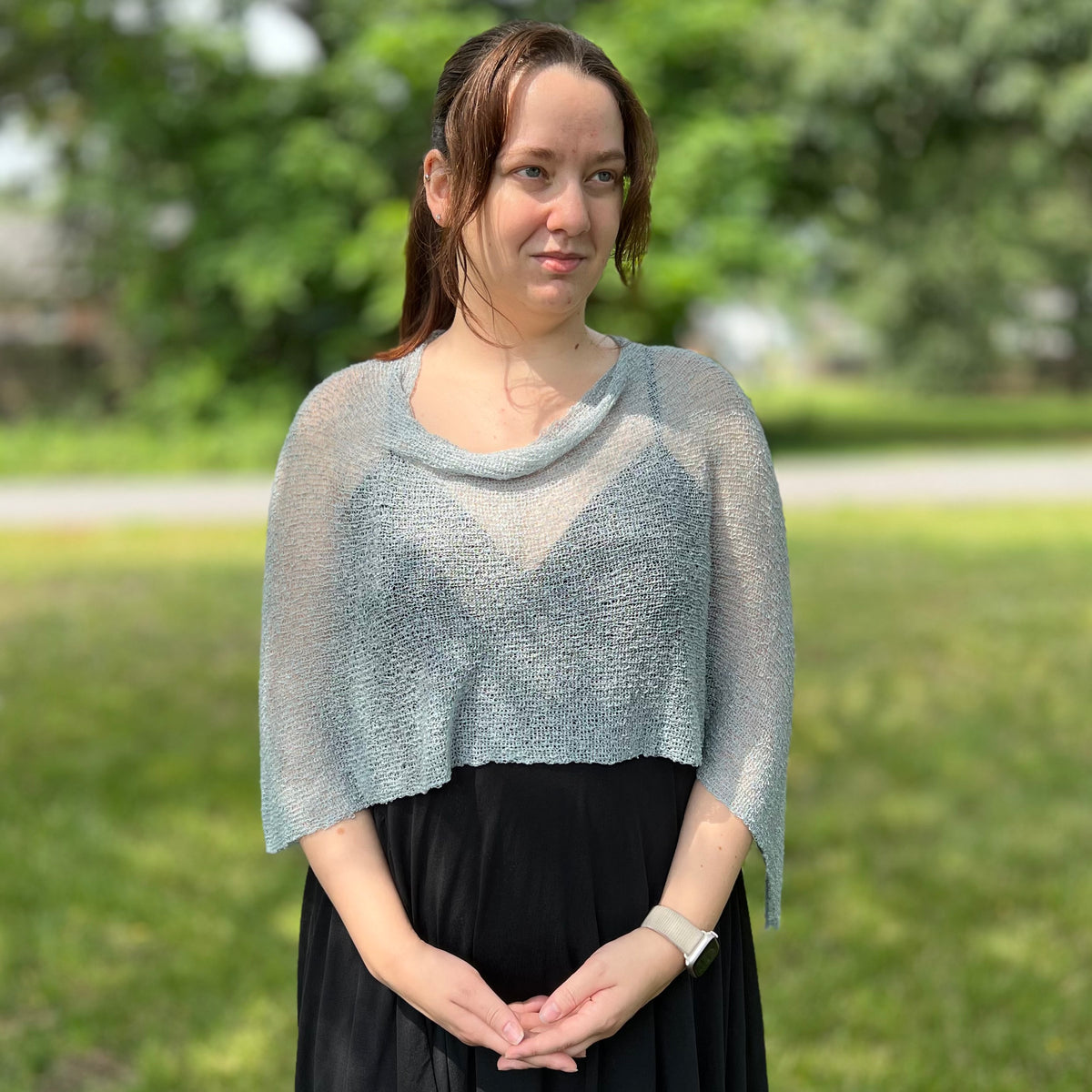 THE PERFECT DRAPE PONCHO OR SHAWL