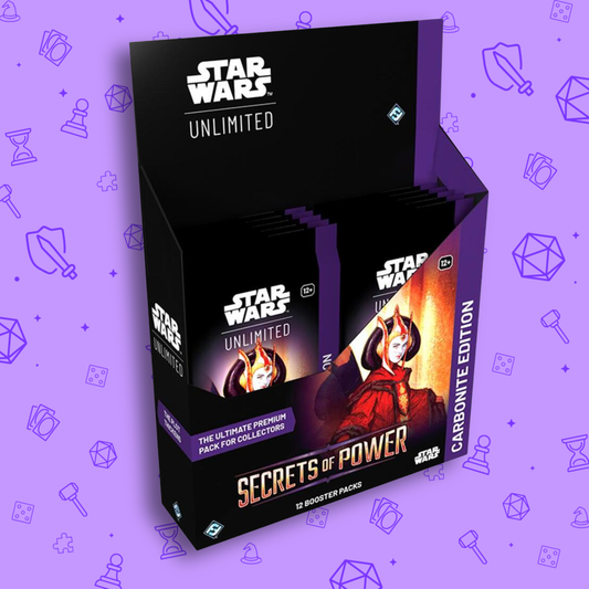STAR WARS UNLIMITED SECRETS OF POWER: CARBONITE BOOSTER BOX