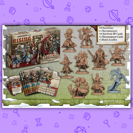 ZOMBICIDE WHITE DEATH WARLORDS OF THE RISING SUN (KICKSTARTER EXCLUSIVE)