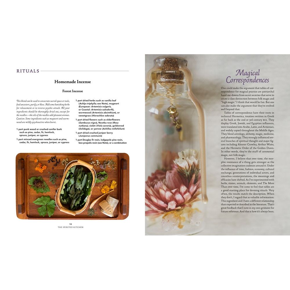 THE SPIRITED KITCHEN RECIPES AND RITUALS FOR THE WHEEL OF THE YEAR BY CARMEN SPAGNOLA