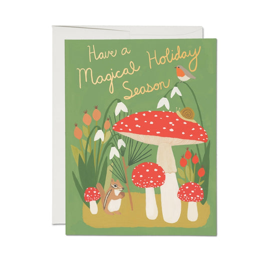 FOREST CRITTERS HOLIDAY CARD