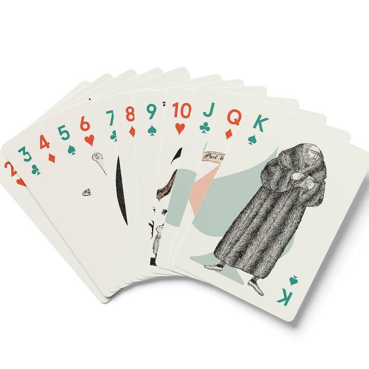 EDWARD GOREY PLAYING CARDS