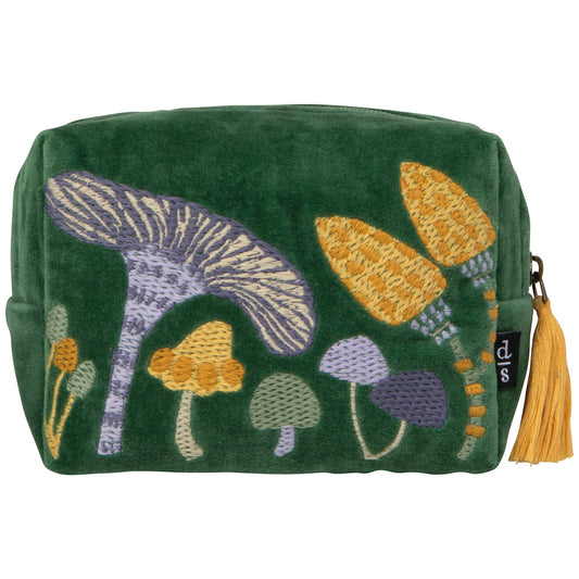 WILDGROVE EMBROIDERED VELVET POUCH BY DANICA STUDIO