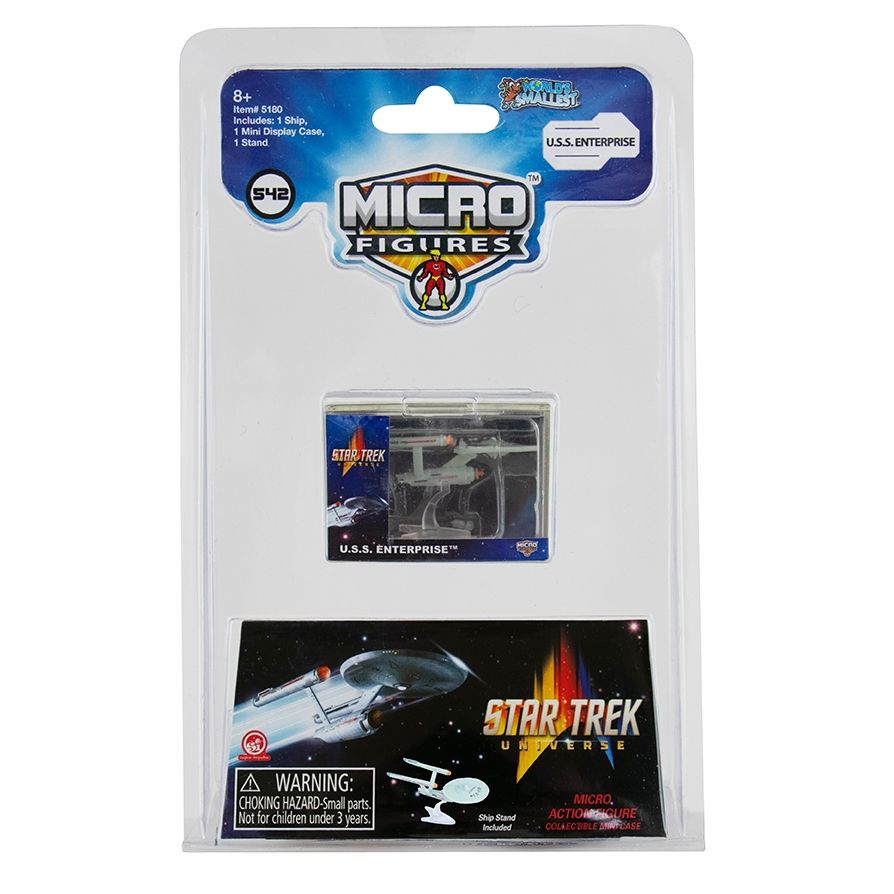 WORLD'S SMALLEST STAR TREK FIGURINES (ASSORTED)