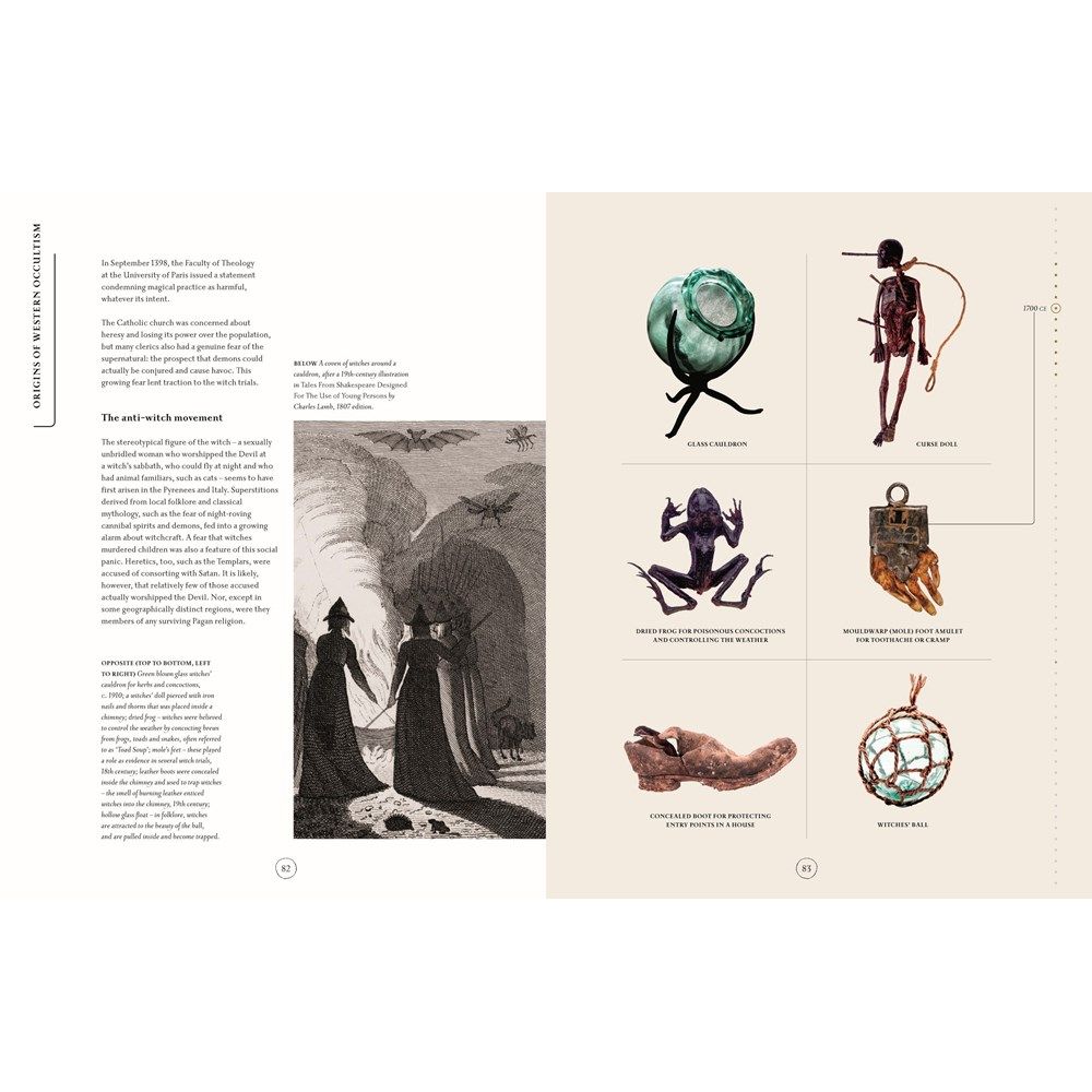 COMPENDIUM OF THE OCCULT: ARCANE ARTIFACTS, MAGIC RITUALS, AND SACRED SYMBOLISM BY LIZ WILLIAMS