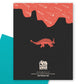 DINOSAUR BLAST BIRTHDAY GREETING CARD
