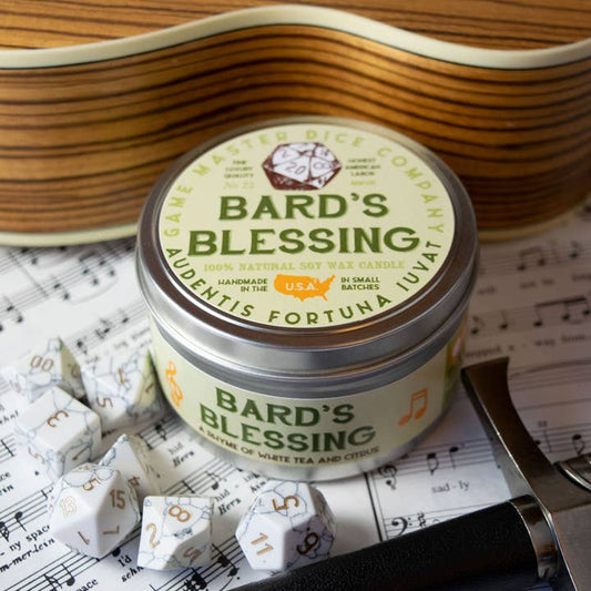 BARD'S BLESSING 8oz GAMING CANDLE