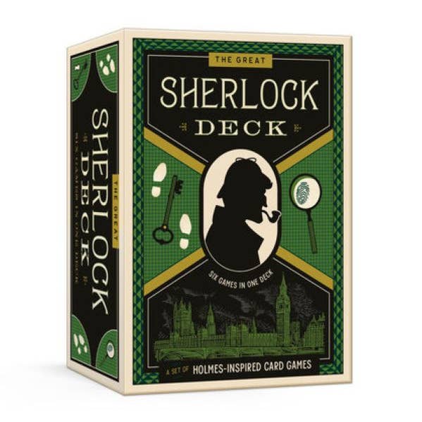 THE GREAT SHERLOCK DECK CARD GAMES
