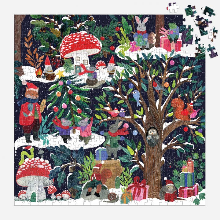 YULETIDE FOREST 500PC PUZZLE