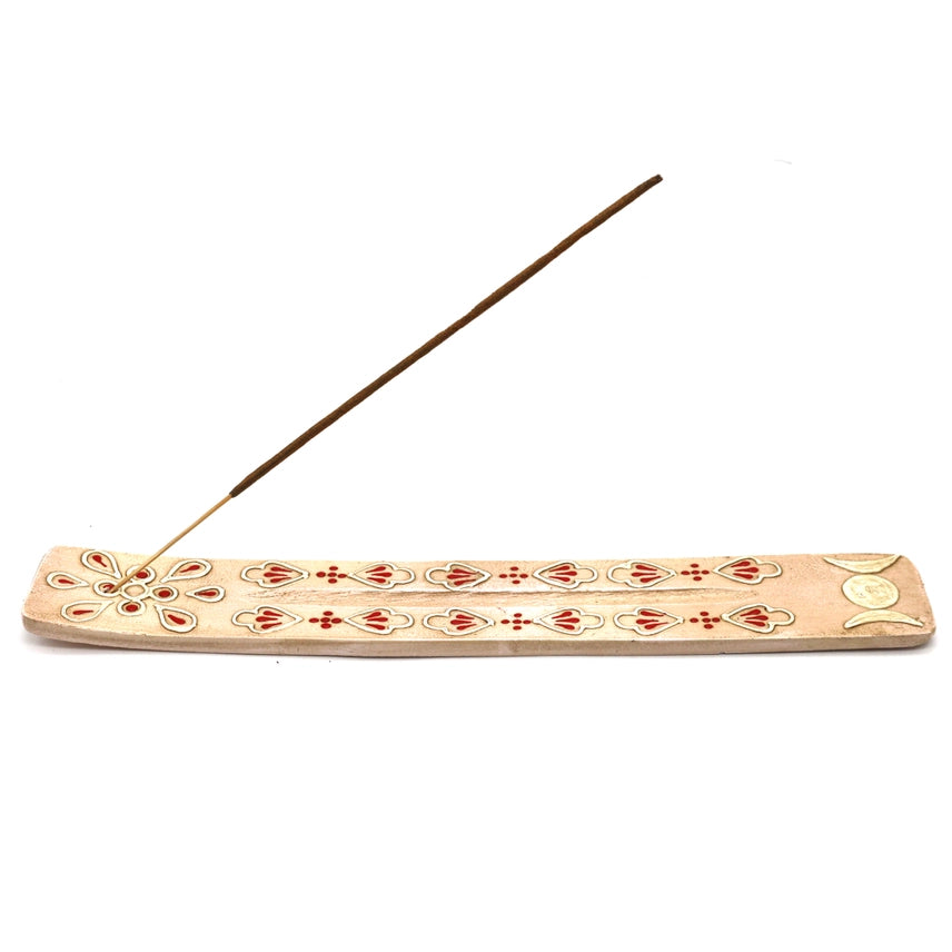 BEIGE HENNA INCENSE HOLDER