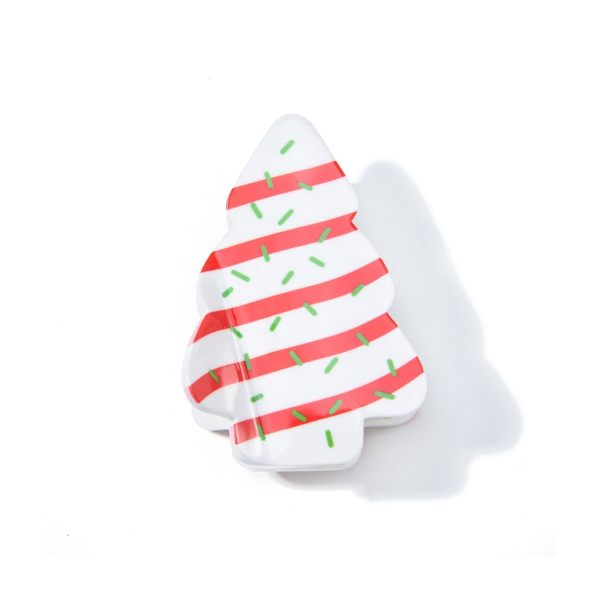CHRISTMAS TREE COOKIE HAIR CLAW