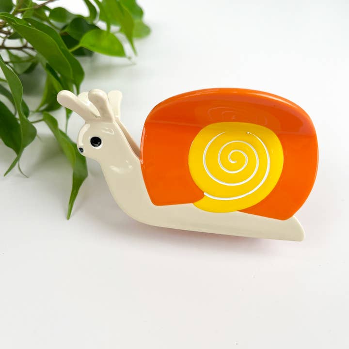 CUTE SNAIL CLAW CLIP