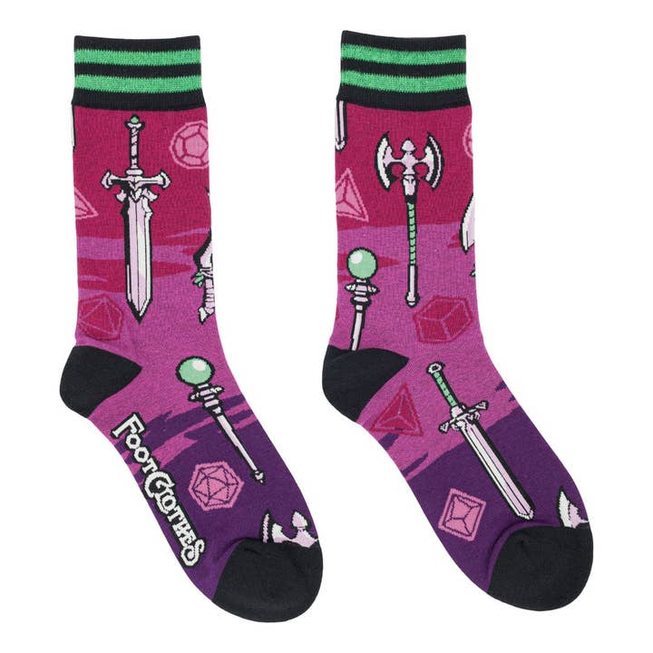 SOCKS OF WOUNDING CREW SOCKS BY FOOTCLOTHES
