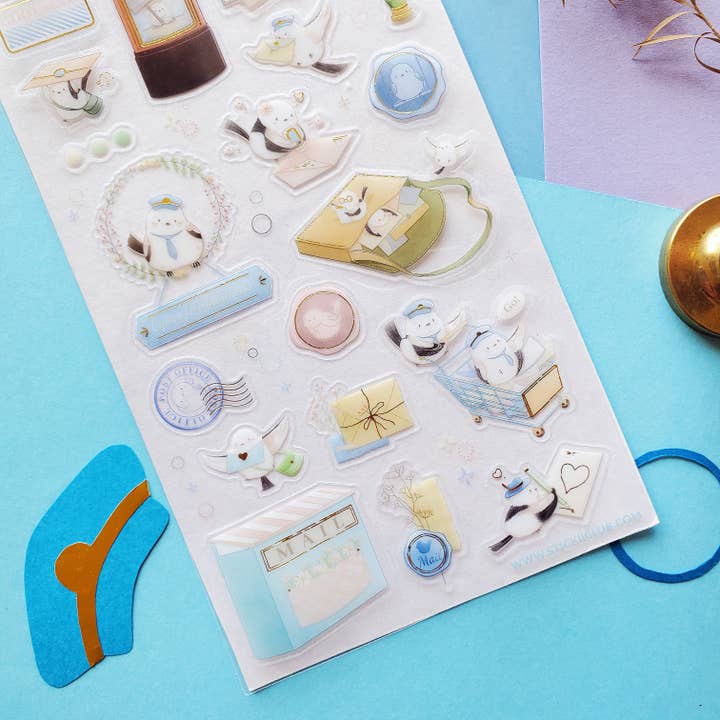 BIRB POST STICKER SHEET