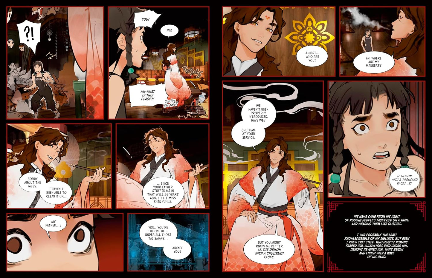 DAUGHTER OF A THOUSAND FACES: VOLUME 1 (THE COMIC) BY VELINXI