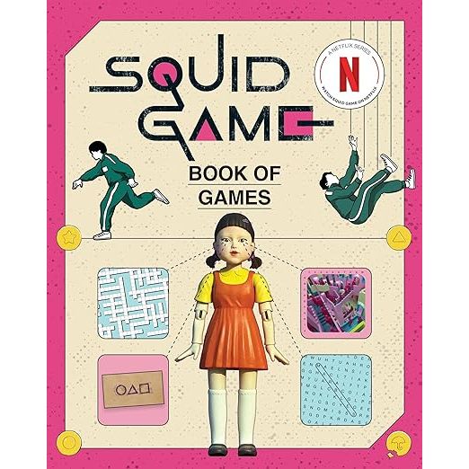 SQUID GAME BOOK OF GAMES PUZZLE BOOK