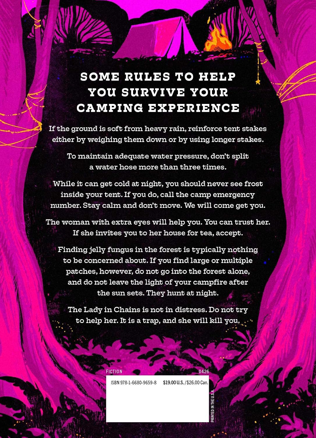 HOW TO SURVIVE CAMPING: THE LADY IN CHAINS BY BONNIE QUINN