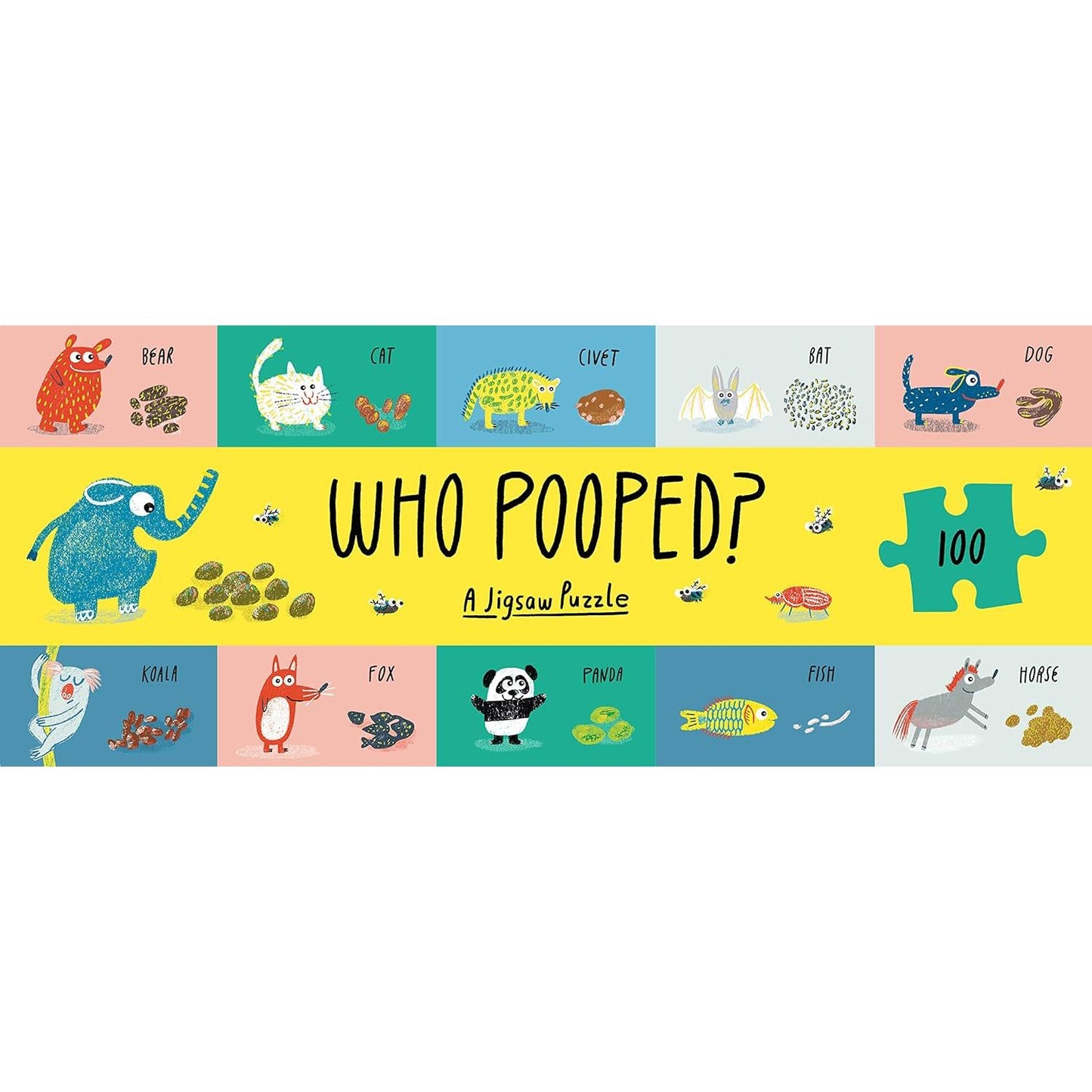 WHO POOPED? 100PC PUZZLE
