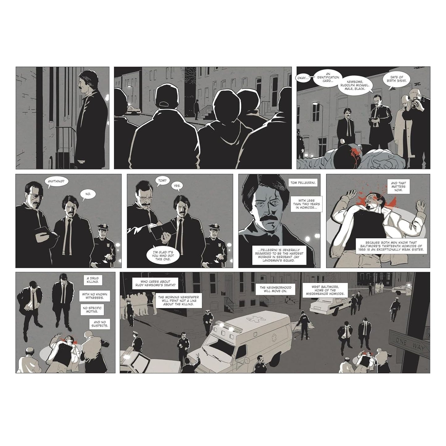 HOMICIDE: THE GRAPHIC NOVEL BASED ON THE BOOK BY DAVID SIMON
