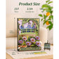 GLITTERING WATER LILY 3D WOODEN PUZZLE KIT