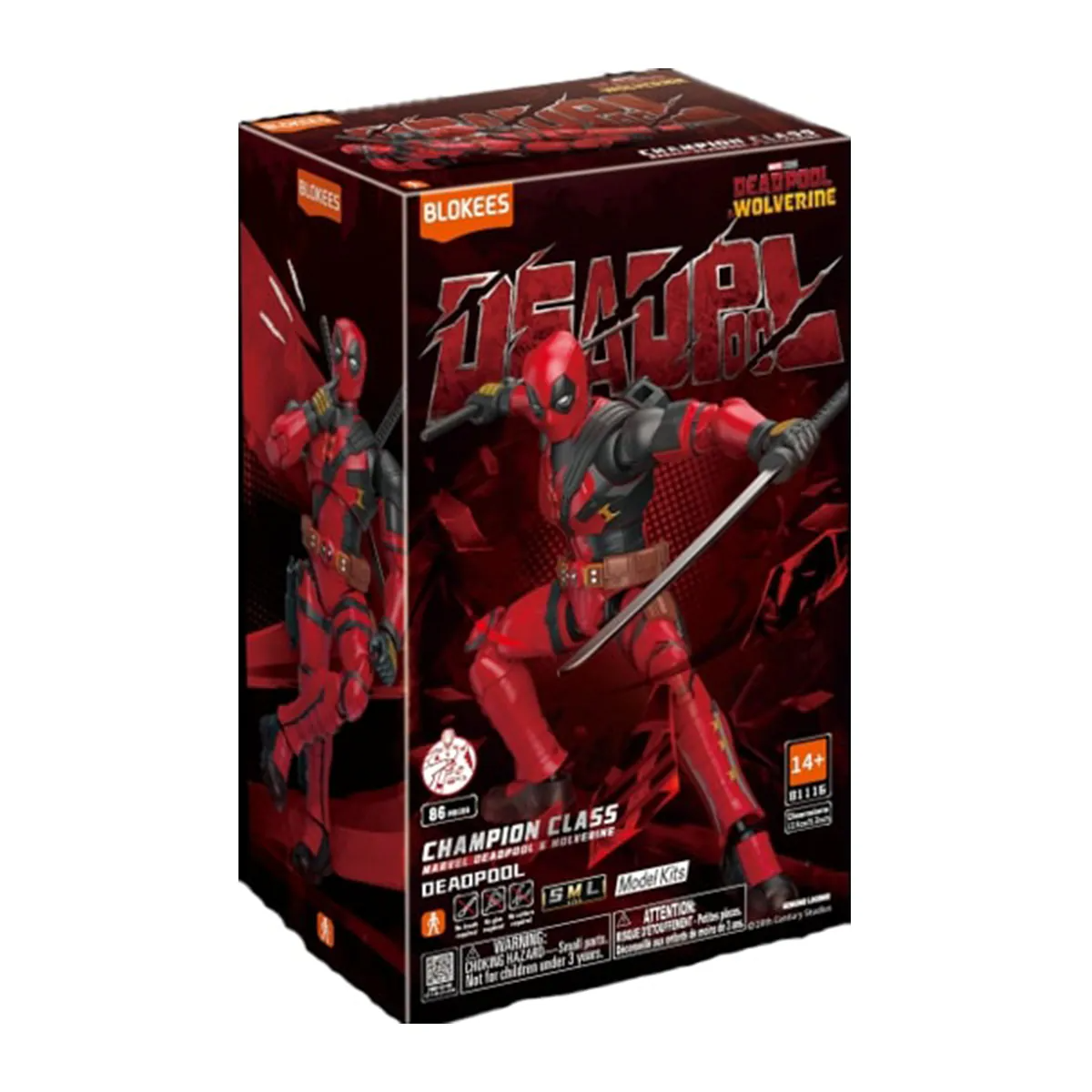 BLOKEES: MARVEL INFINITY SAGA: CHAMPION CLASS 04: DEADPOOL