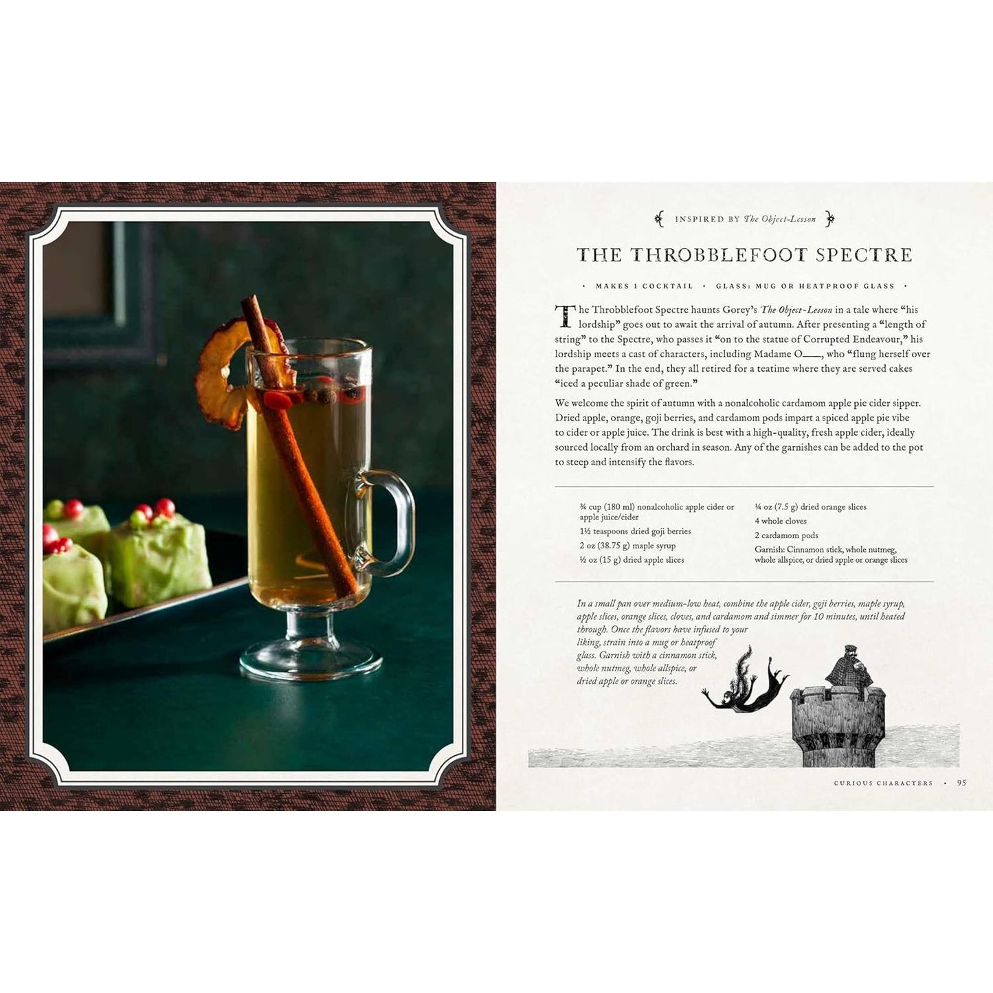 UNEASY ELIXIRS: 50 CURIOUS COCKTAILS INSPIRED BY EDWARD GOREY BY VIRGINIA MILLER