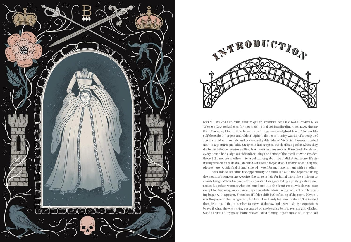 THE SECRETS OF THE SÉANCE SOCIETY: ILLUSTRATED TRUE STORIES OF TALKING TO THE DEAD BY LISA PERRIN