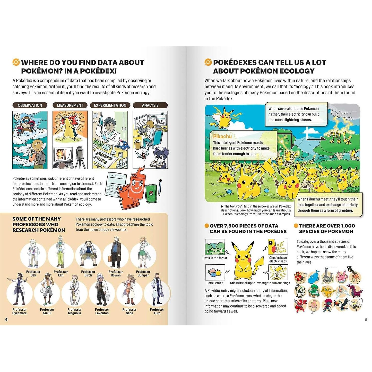 POKÉCOLOGY AN ILLUSTRATED GUIDE TO POKÉMON ECOLOGYBY POKEMON PIKACHU PRESS