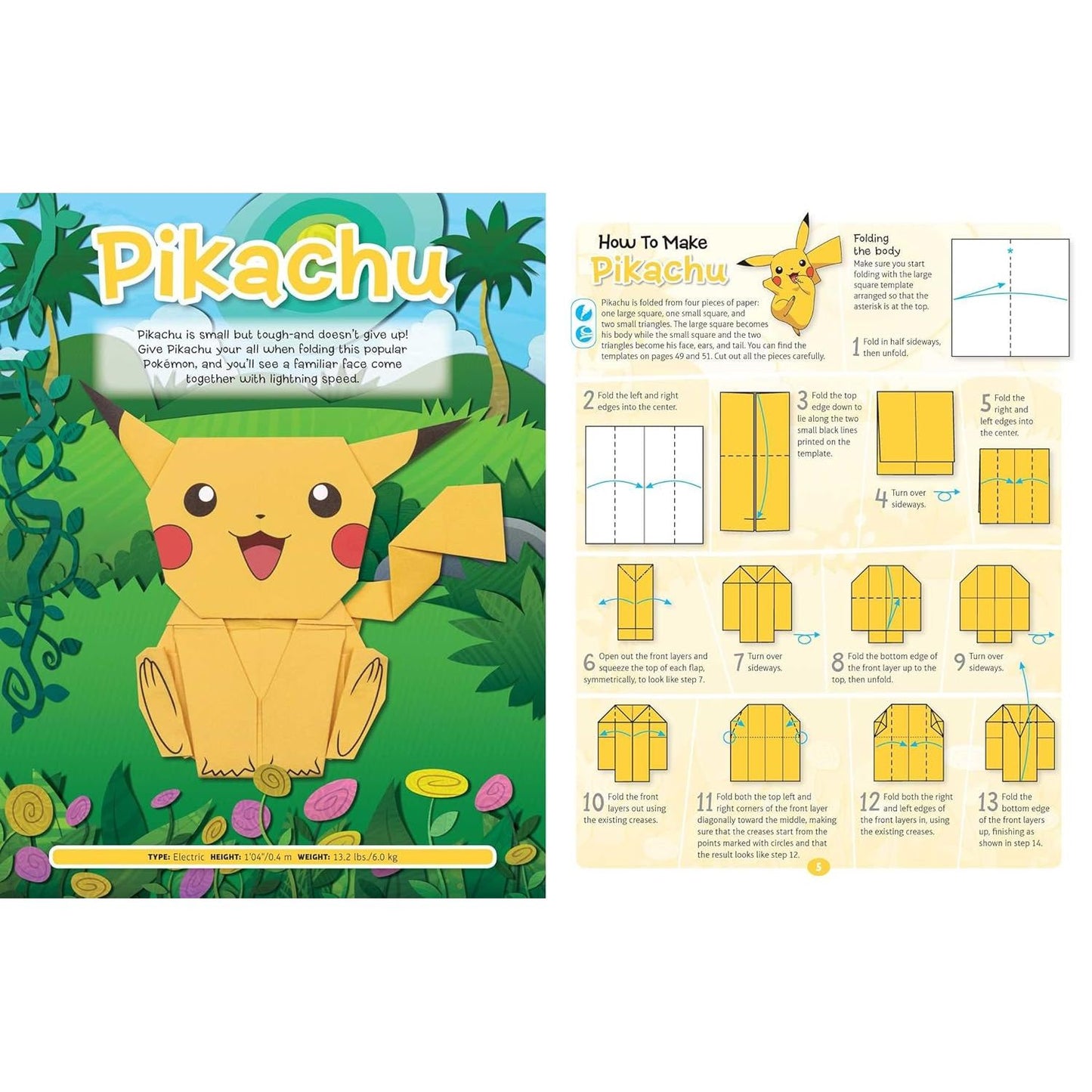 POKEMON ORIGAMI: FOLD YOUR OWN ALOLA REGION POKEMON