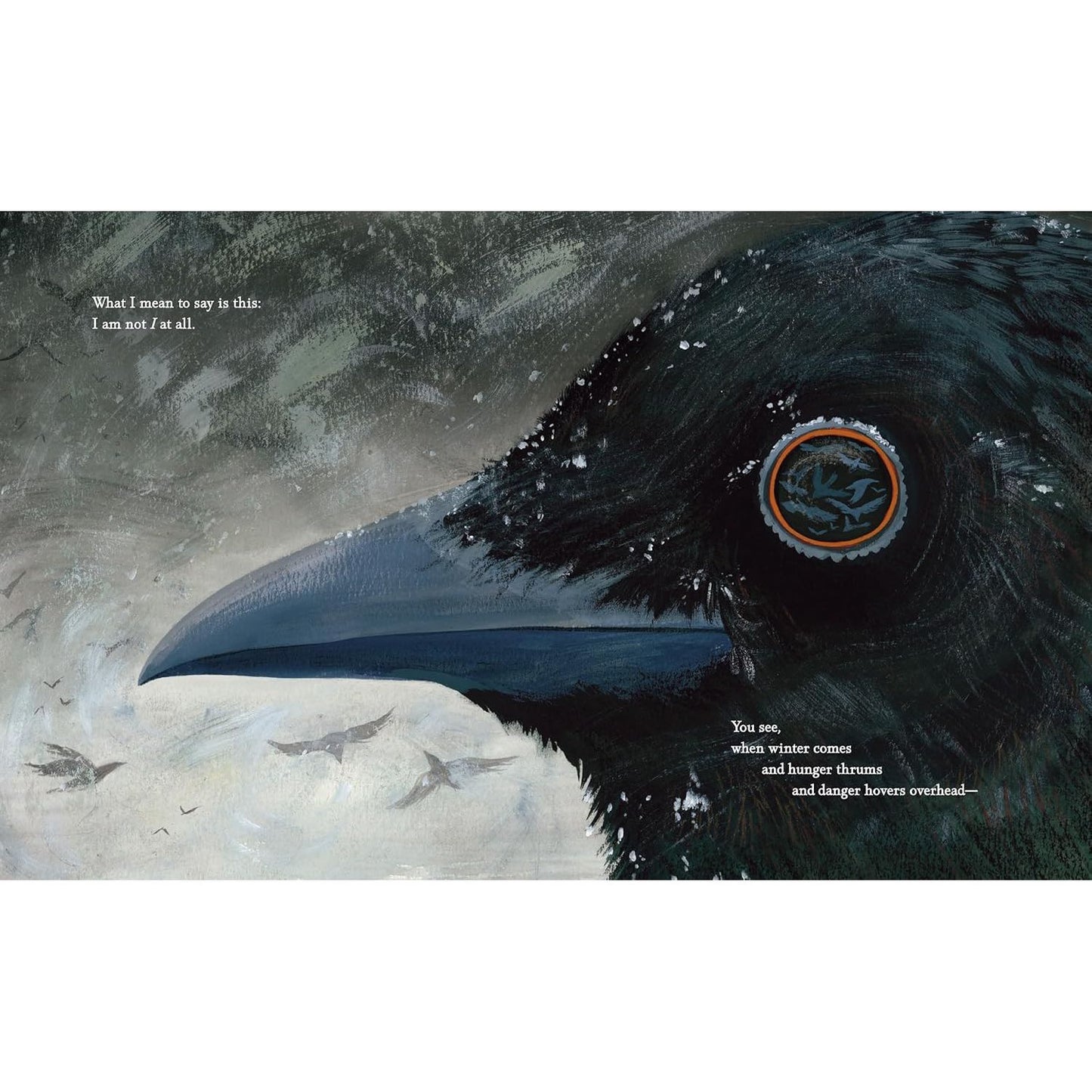 I AM WE: HOW CROWS COME TOGETHER TO SURVIVE BY LESLIE BARNARD BOOTH & ILLUSTRATED BY ALEXANDRA FINKELDEY