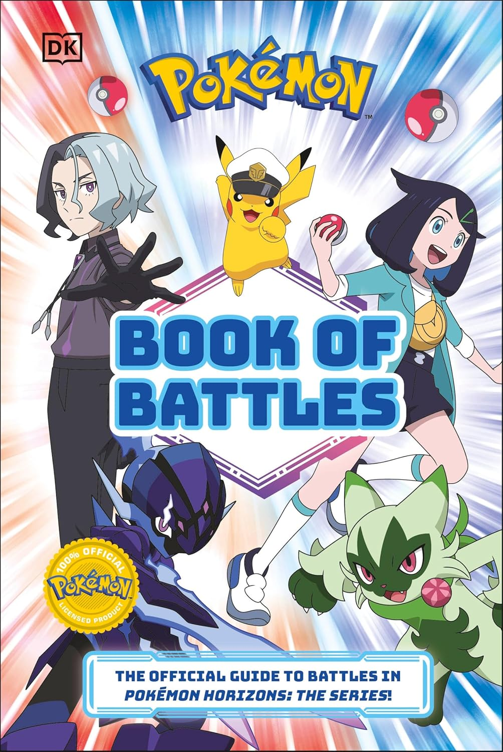 POKEMON BOOK OF BATTLES: THE OFFICIAL GUIDE TO BATTLES IN POKEMON HORIZONS THE SERIES