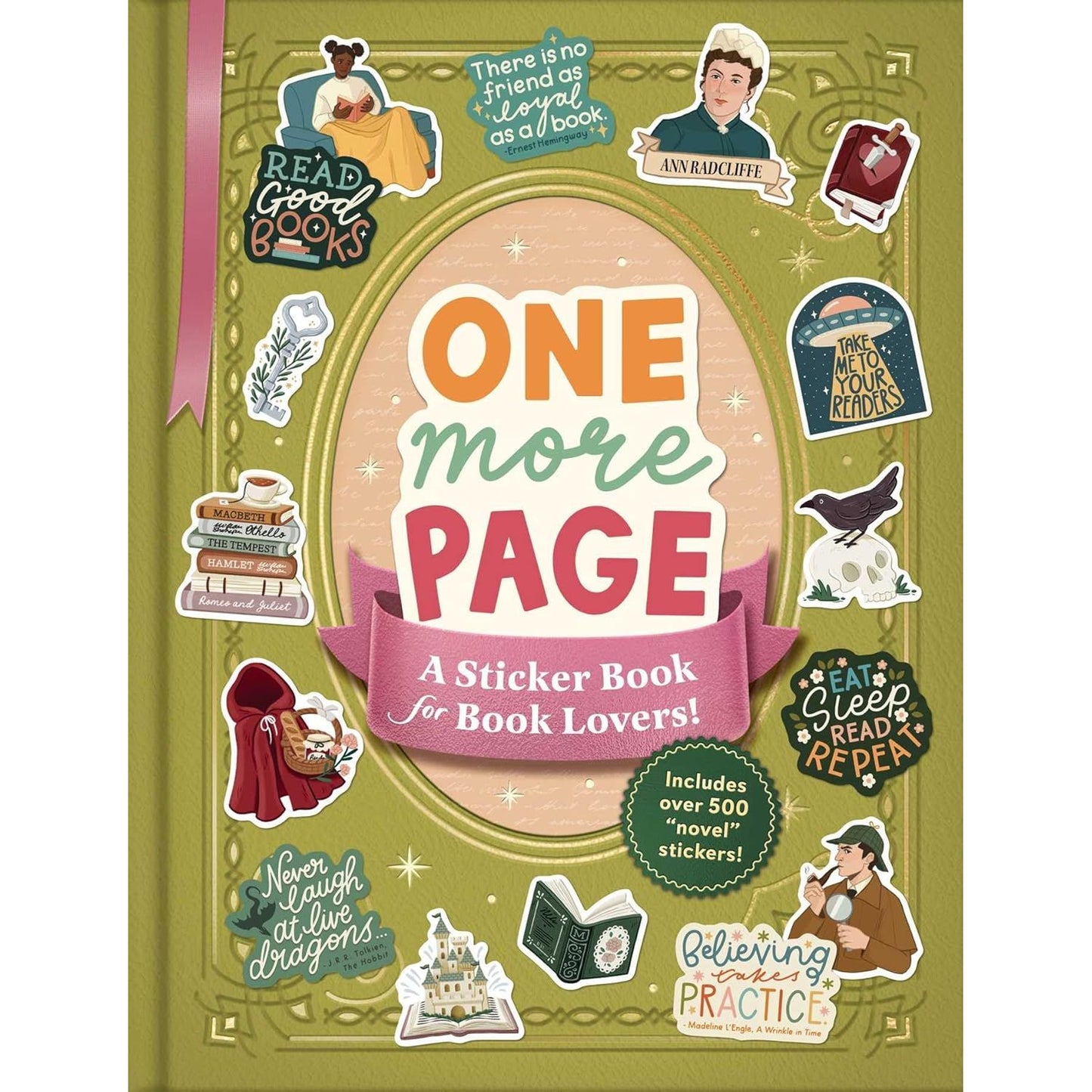 ONE MORE PAGE: A STICKER BOOK FOR BOOK LOVERS