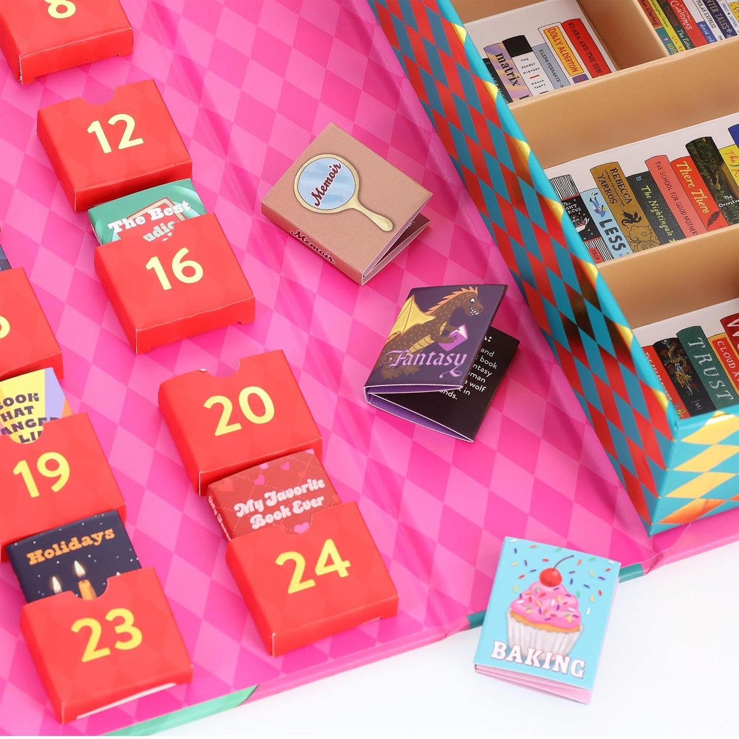 BIBLIOPHILE ADVENT CALENDAR FOR BOOKLOVERS 2025