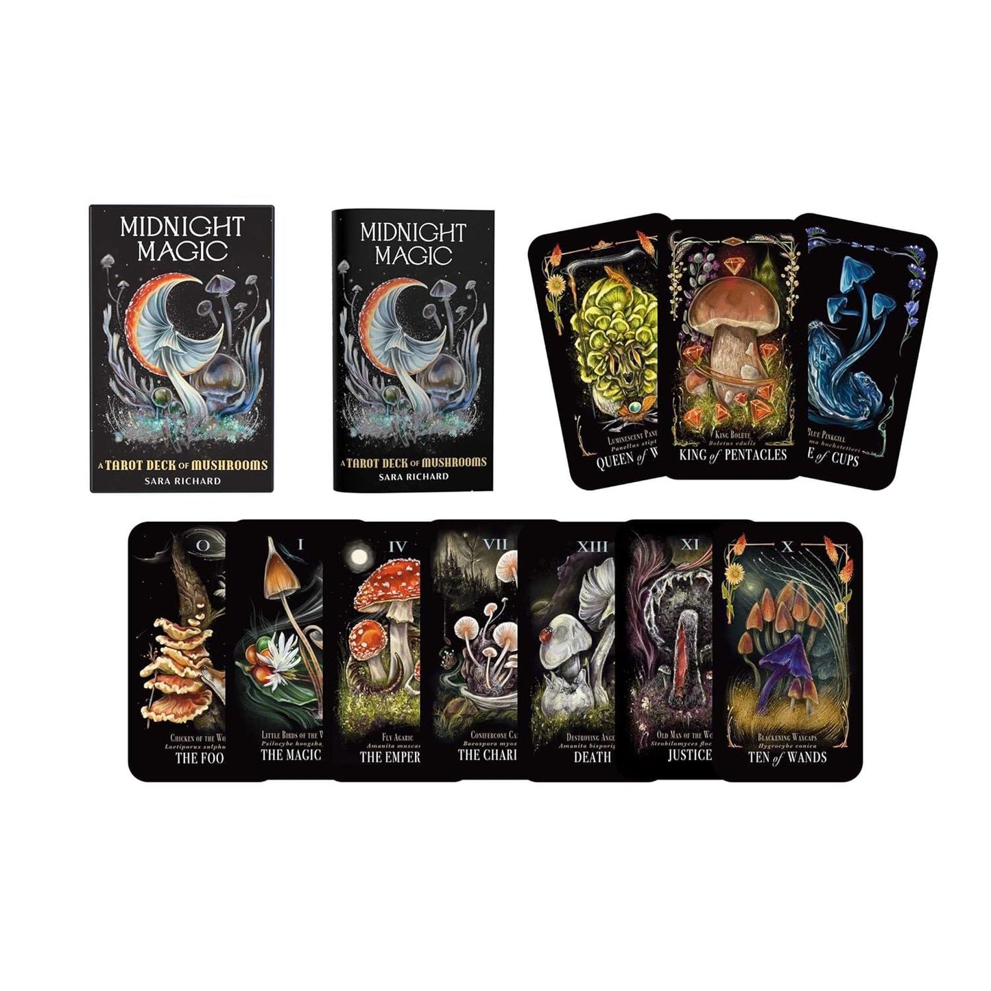 MIDNIGHT MAGIC THE TAROT OF MUSHROOMS