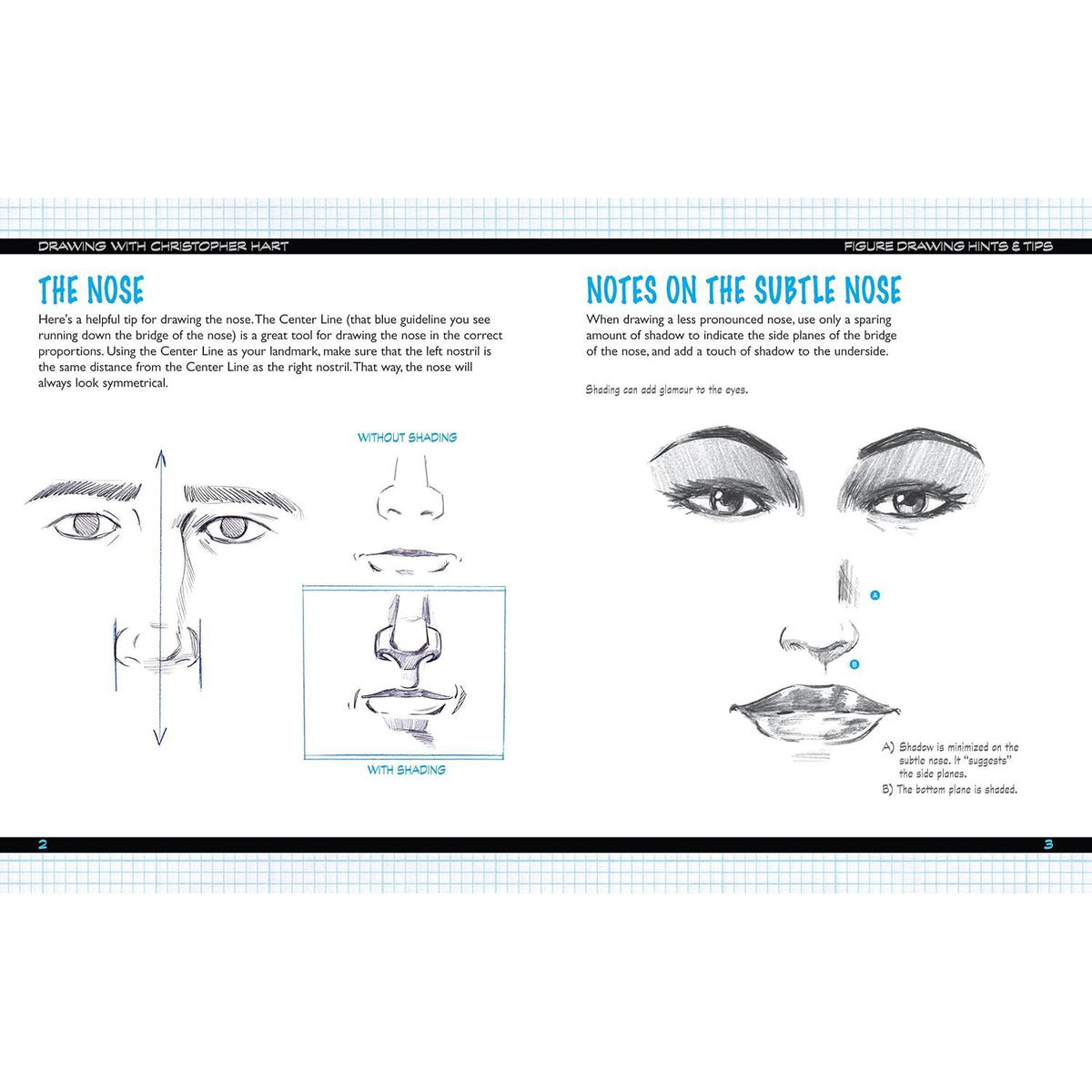 FIGURE DRAWING HINTS & TIPS-FROM CHRISTOPHER HART, AN ESSENTIAL HOW-TO-GUIDE TO DRAWING EVERY ASPECT OF THE HUMAN FIGURE BY CHRISTOPHER HART