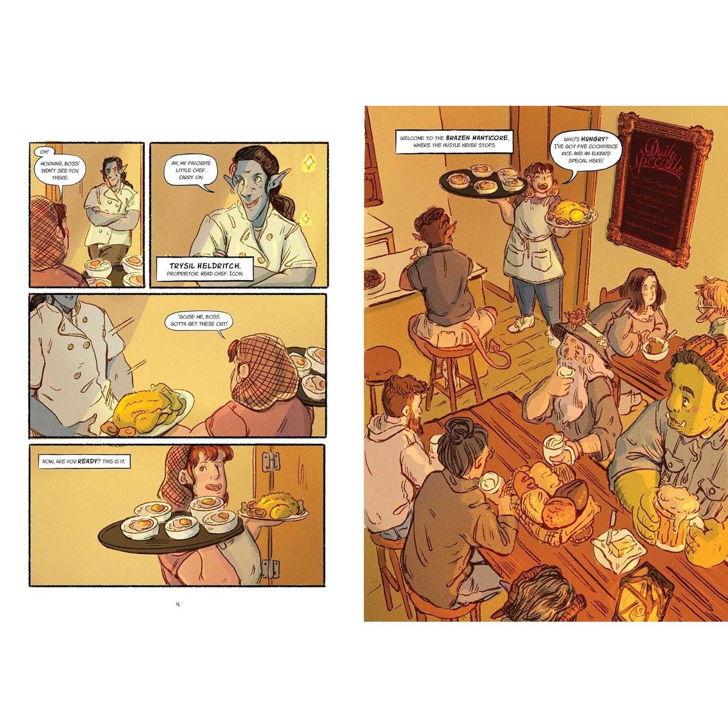 OFF MENU BY OLIVER GERLACH ILLUSTRATED KELSI JO SILVA