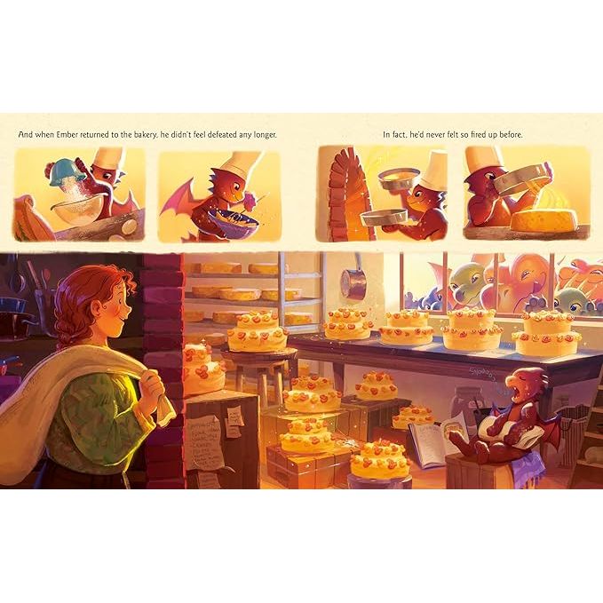 THE BAKERY DRAGON AND THE FAIRY CAKE BY DEVIN ELLE KURTZ