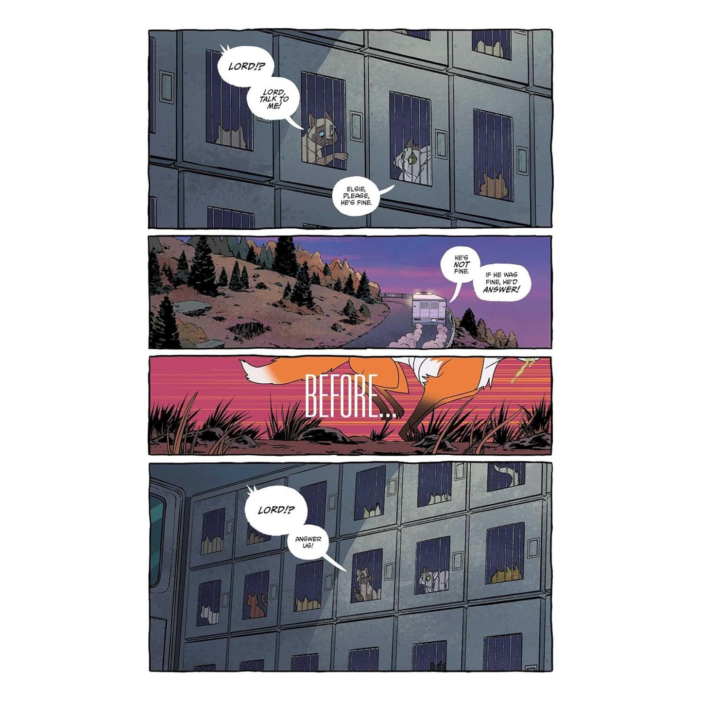 FERAL 1: INDOOR (GRAPHIC NOVEL)