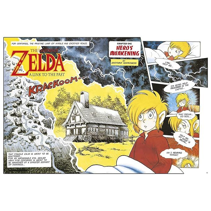 THE LEGEND OF ZELDA, A LINK TO THE PAST BY SHOTARO ISHINOMORI