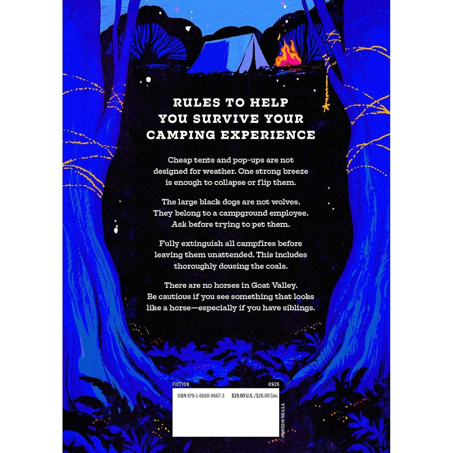 HOW TO SURVIVE CAMPING: THE ANCIENT THINGS BY BONNIE QUINN