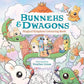 BUNNEHS AND DWAGONS: HYGGE COLOURING IN SCENES WITH KAWAII CHARACTERS