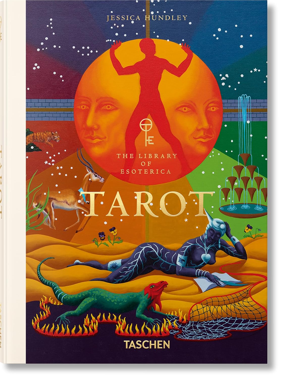 TAROT. THE LIBRARY OF ESOTERICA BY JESSICA HUNDLEY